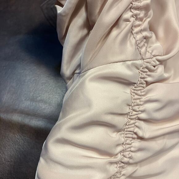 Hudson Girls Pink Bomber Jacket Size 6X Embroidered Birds & Rose Zip Up Coat - Picture 6 of 14